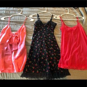 BUNDLE of 3 Victoria Secret lingerie- barely worn!